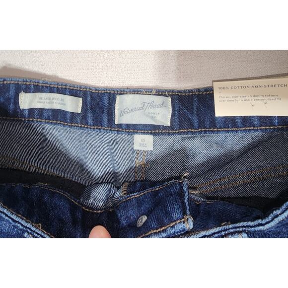 Universal thread high rise wide leg jeans W30''x  L39'' - Picture 5 of 7
